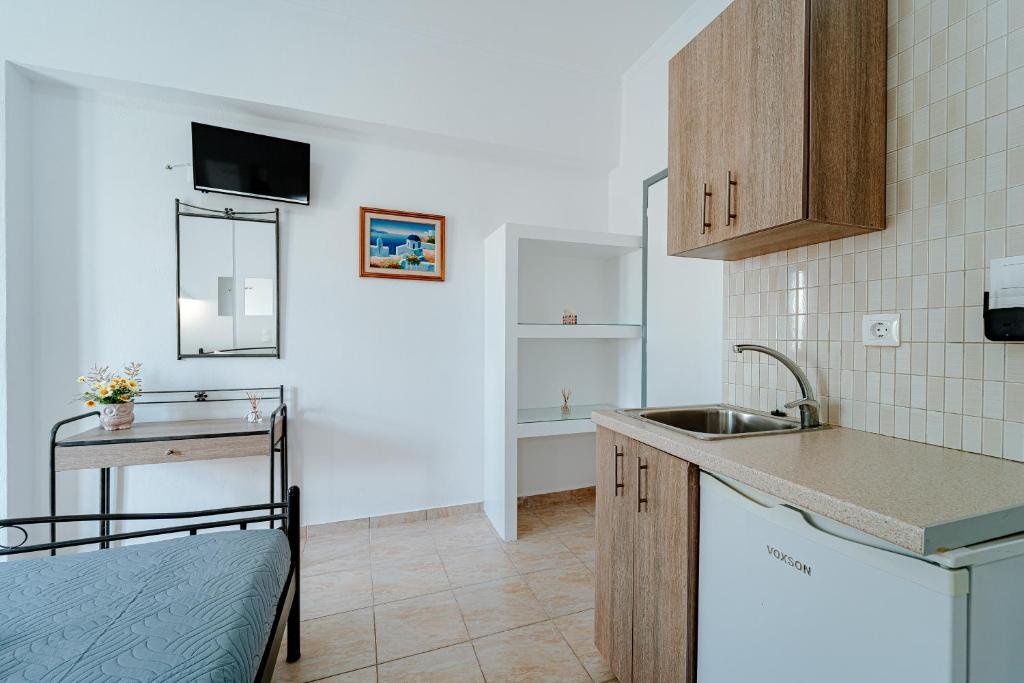 Estudio de Marousi Rooms con zona de cocina